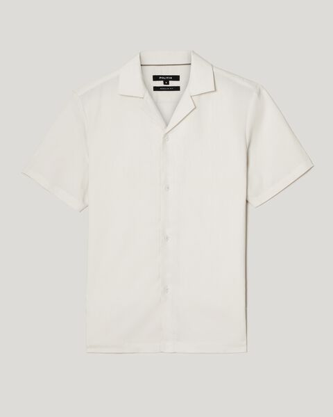 Regular Short Sleeve Plain Shirt